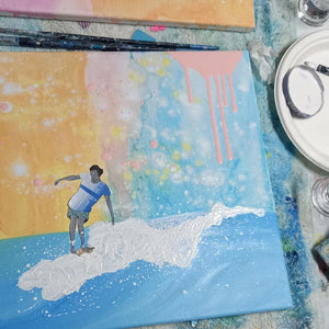 MONTHLY PAINT & SIPS - Surf Art
