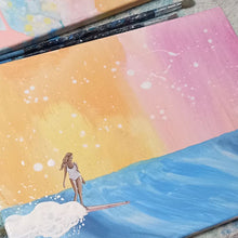 Load image into Gallery viewer, MONTHLY PAINT &amp; SIPS - Surf Art